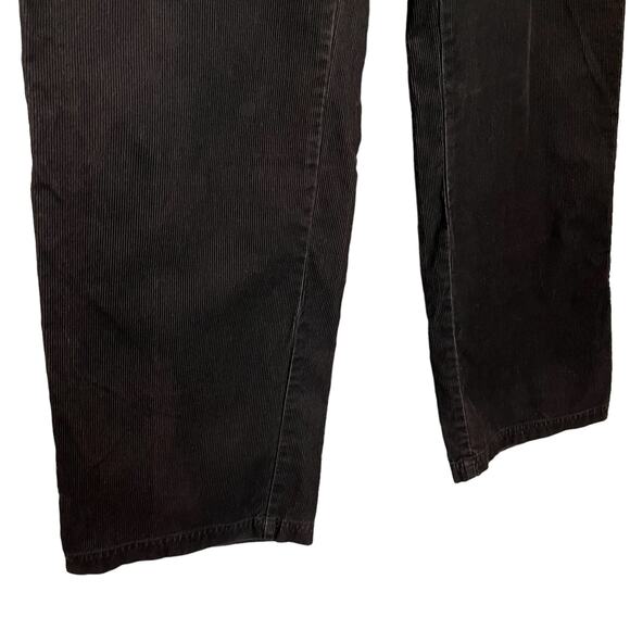 Columbia Corduroy Pants Dark Gray Black Womens Size 14 - Picture 3 of 7